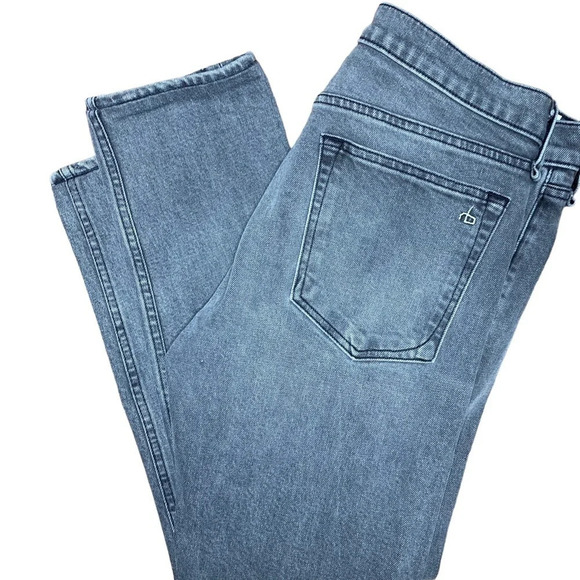 Rag & Bone Women's Gray Fly Button Slim Fit Jean. Sz: 30 - Picture 2 of 10